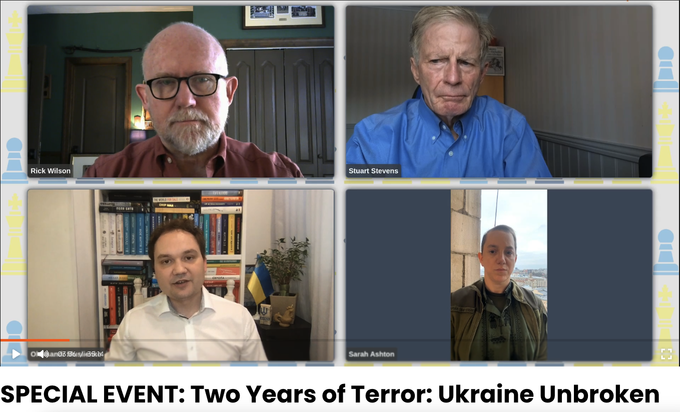 SPECIAL EVENT: Two Years of Terror: Ukraine Unbroken